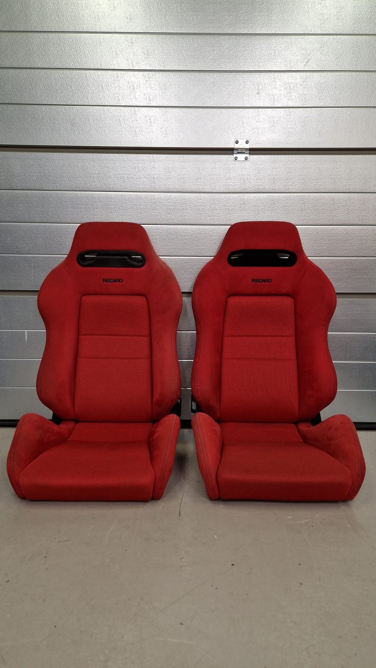 Recaro SR3 Red set