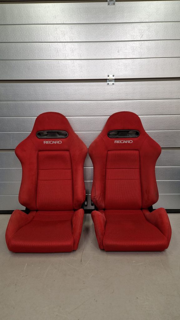 Recaro SR4 Red Set